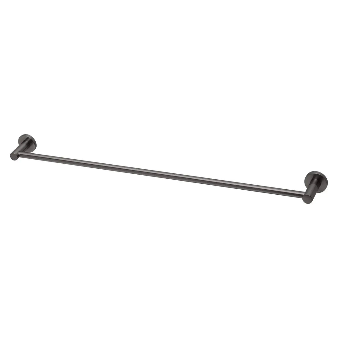 Radii Single Towel Rail 800mm Round Plate Phoenix