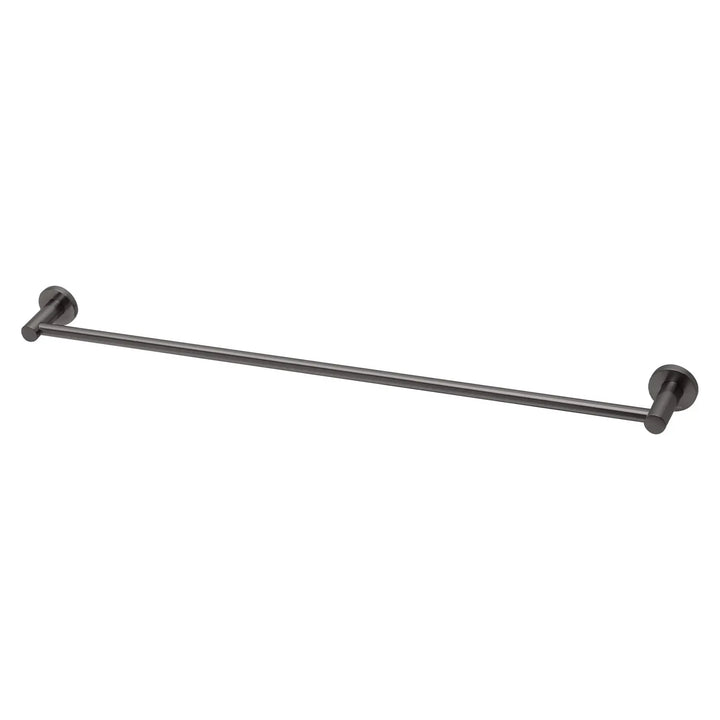 Radii Single Towel Rail 800mm Round Plate Phoenix