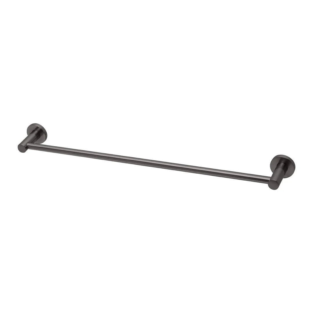 Radii Single Towel Rail 600mm Round Plate Phoenix