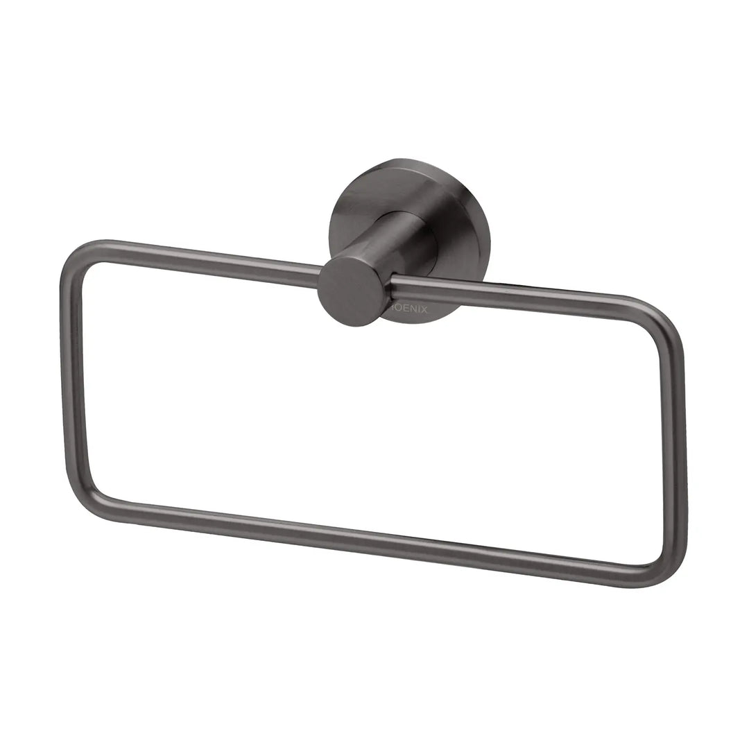 Radii Hand Towel Holder Round Plate Phoenix