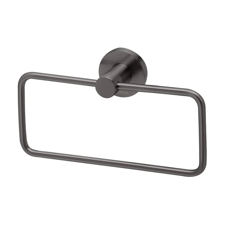 Radii Hand Towel Holder Round Plate Phoenix