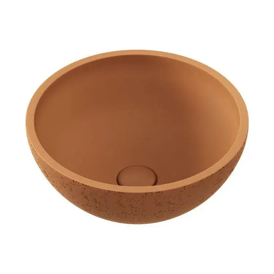Alba Round Concrete Above Counter Basin Fienza