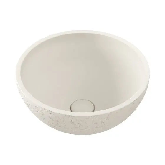 Alba Round Concrete Above Counter Basin Fienza