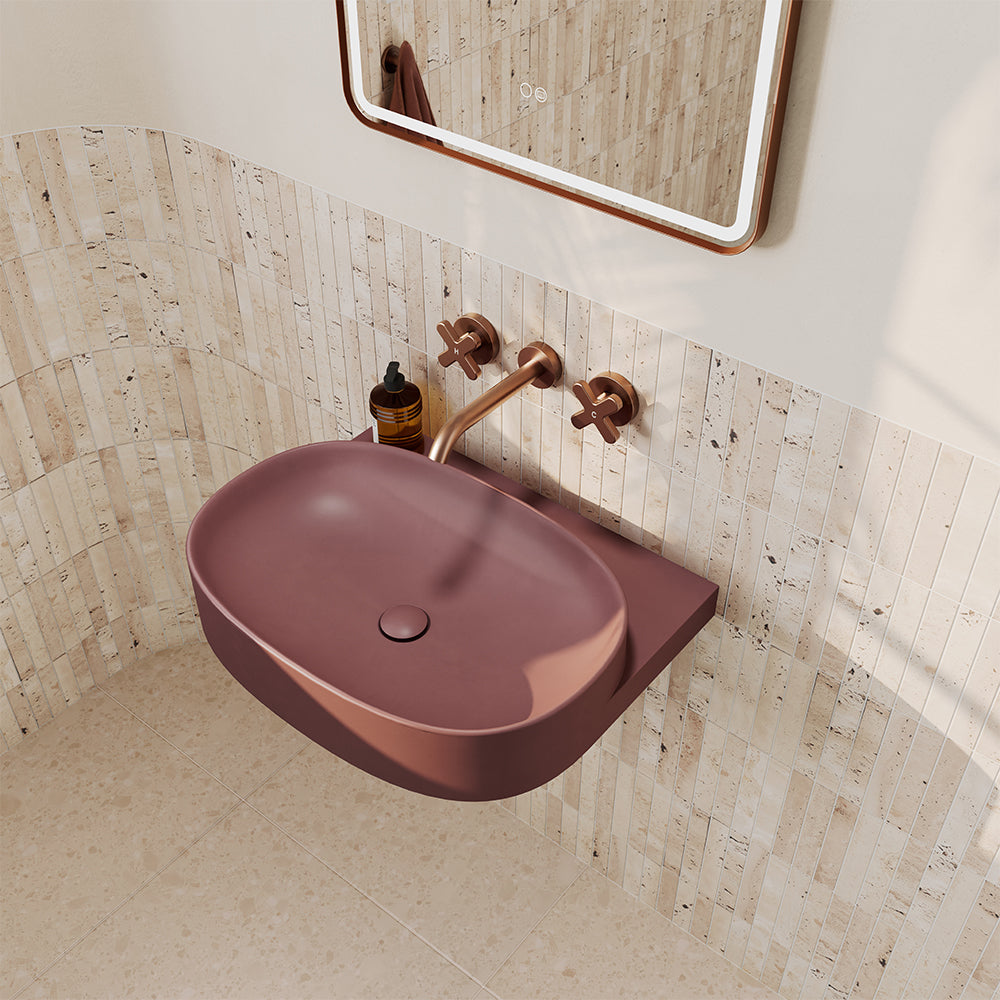 Paloma Concrete Wall Hung Basin - various finishes