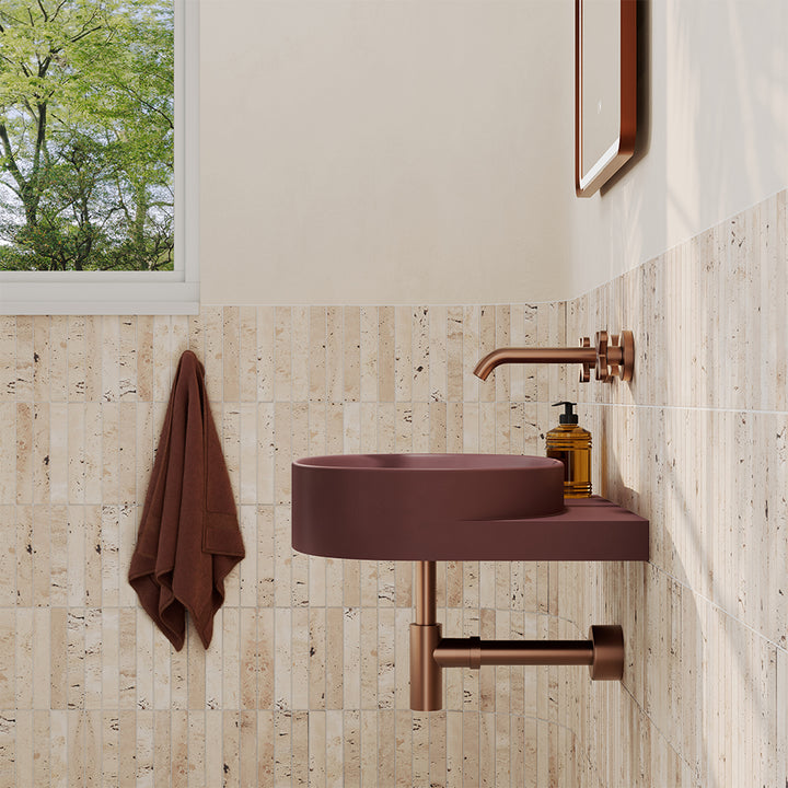 Paloma Concrete Wall Hung Basin - various finishes