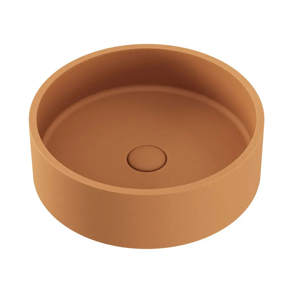 Jada Round Concrete Above Counter Basin Fienza