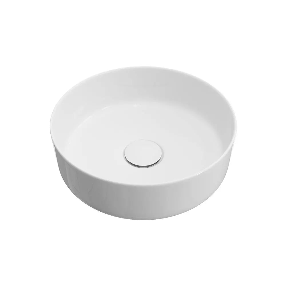 Reba Mini Above Counter Basin 310mm, Gloss White Fienza