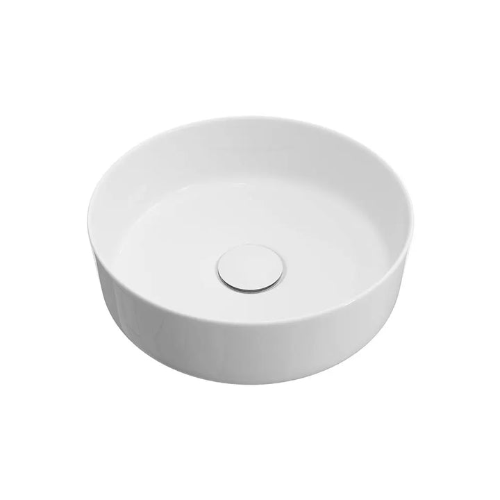Reba Mini Above Counter Basin 310mm, Gloss White Fienza