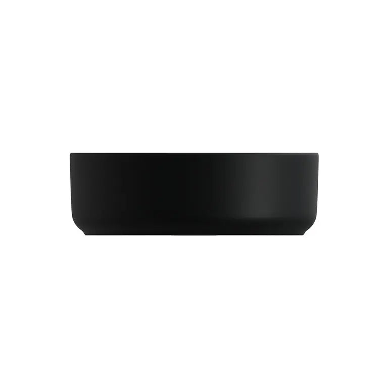 Reba Mini Above Counter Basin, Matte Black Fienza