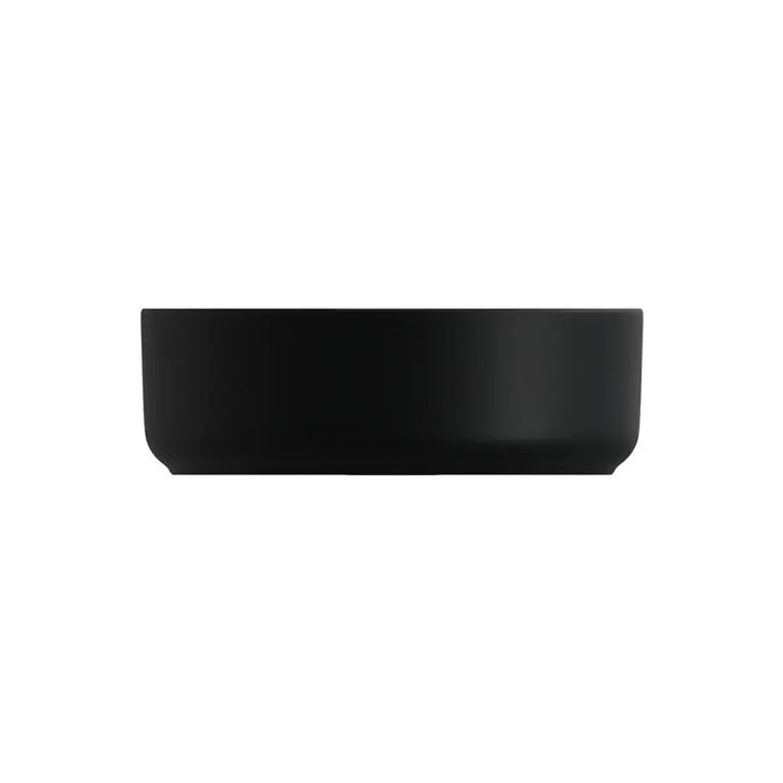 Reba Mini Above Counter Basin, Matte Black Fienza