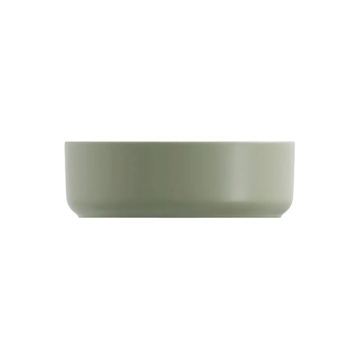 Reba Mini Above Counter Basin, Matte Olive Fienza