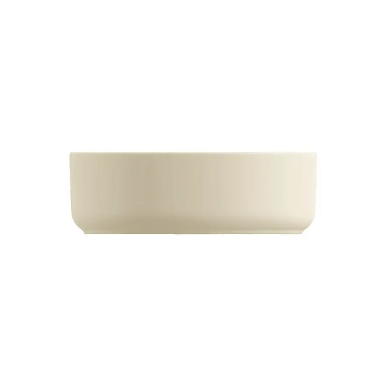 Reba Mini Above Counter Basin, Matte Khaki Fienza