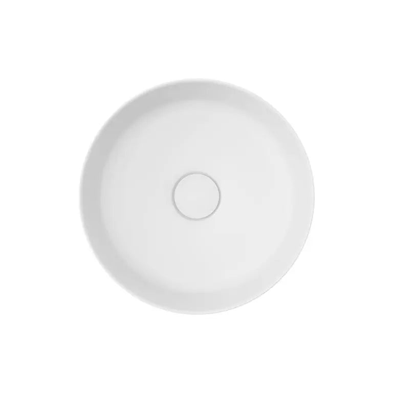 Reba Mini Above Counter Basin, Matte White Fienza