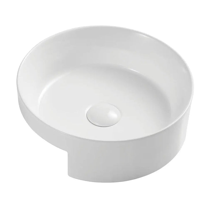 Reba Semi-Recessed Basin, No Tap Hole Fienza