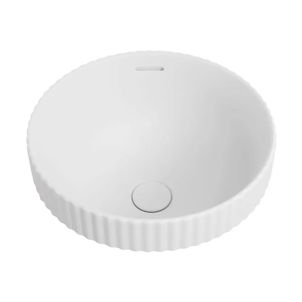 Eleanor Round Semi-Inset Basin, Matte White Fienza