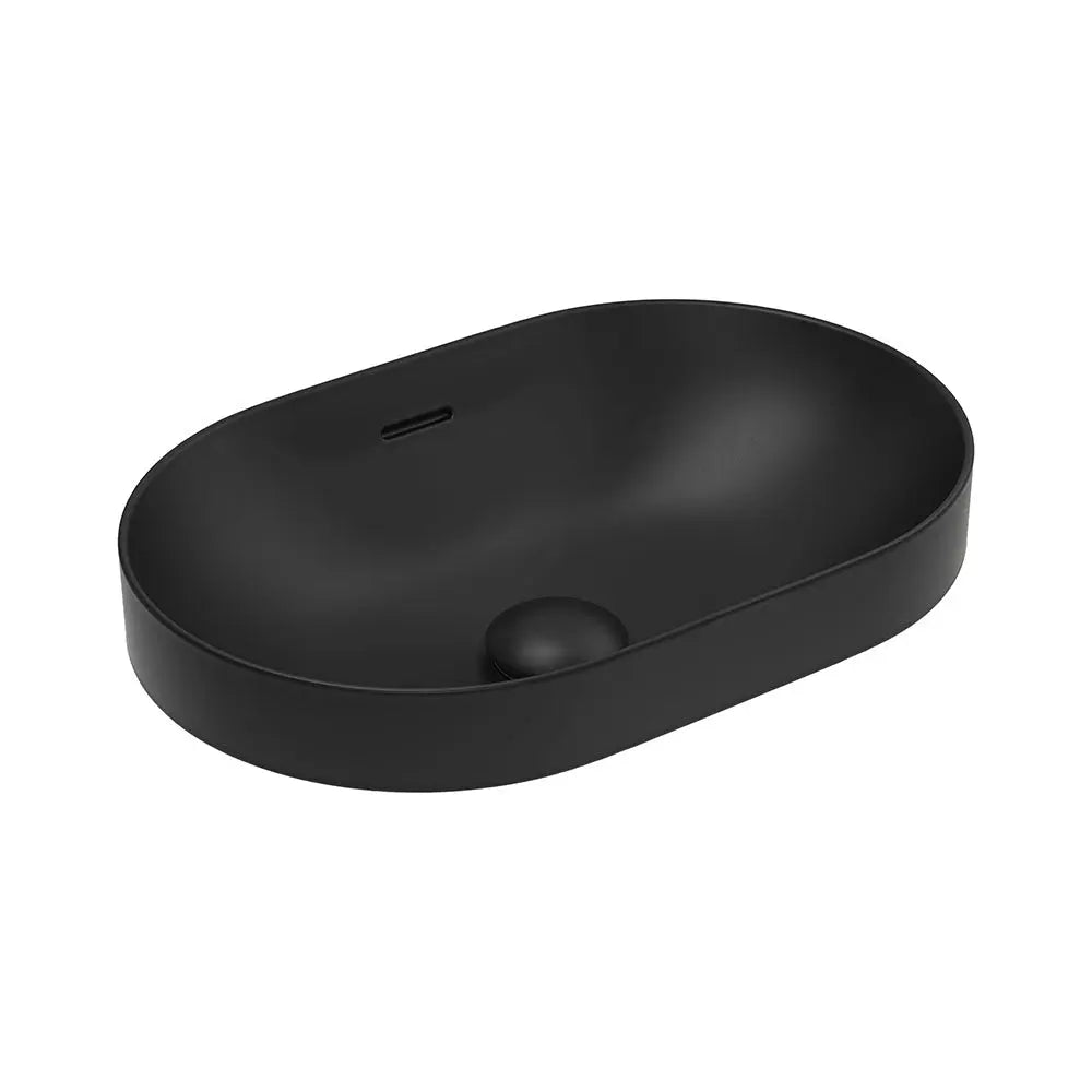 Aluca Pill Semi-Inset Basin with overflow Fienza