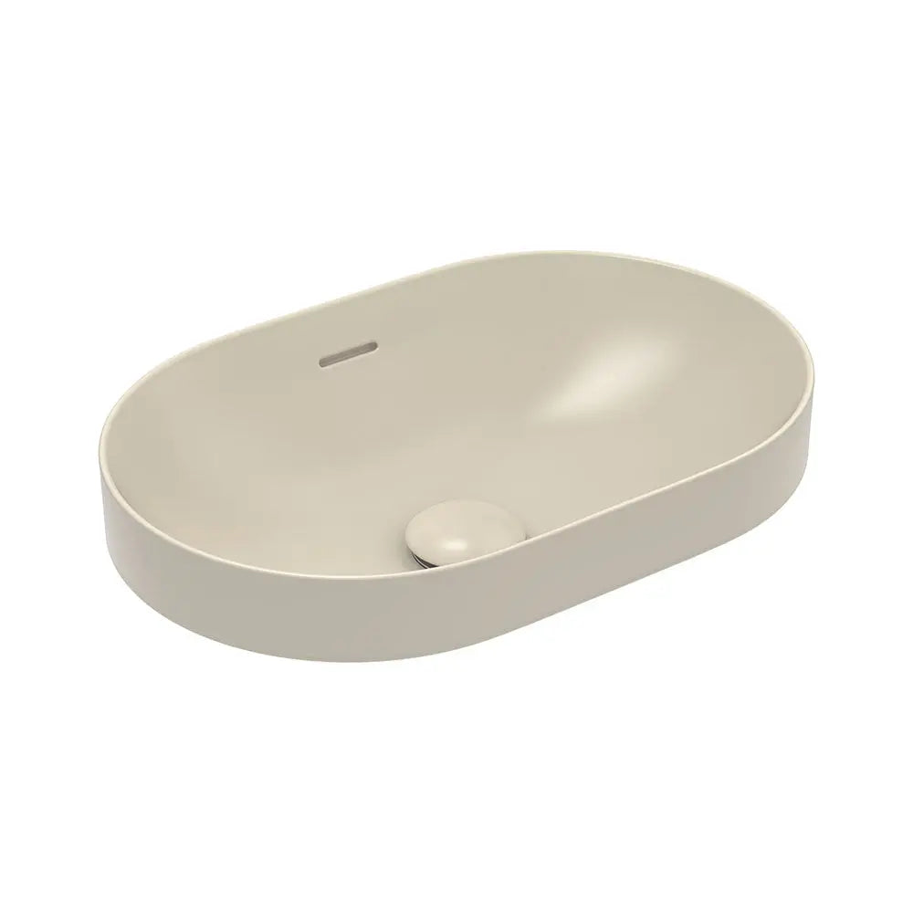 Aluca Pill Semi-Inset Basin with overflow Fienza