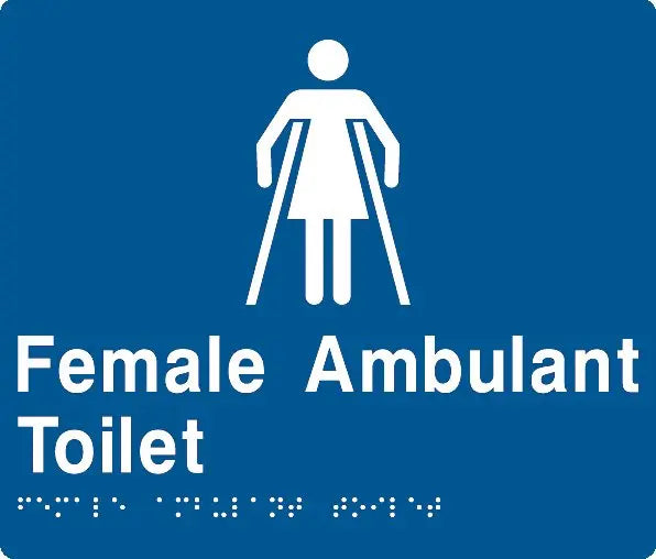 Female Braille Signage Emro