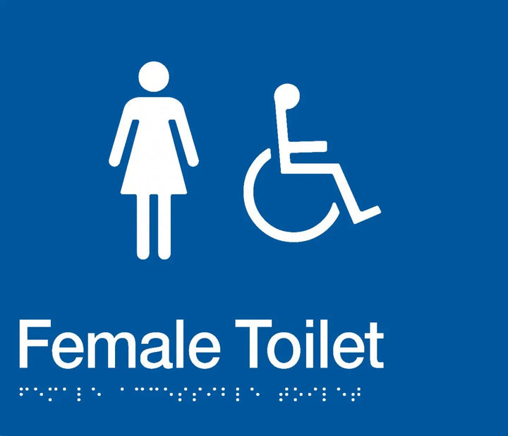 Female Braille Signage Emro