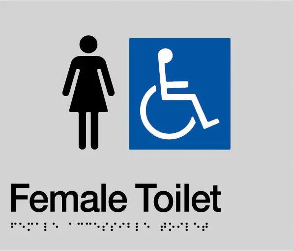Female Braille Signage Emro