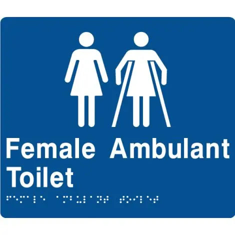Female Braille Signage Emro