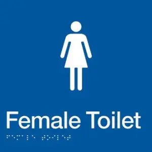 Female Braille Signage Emro