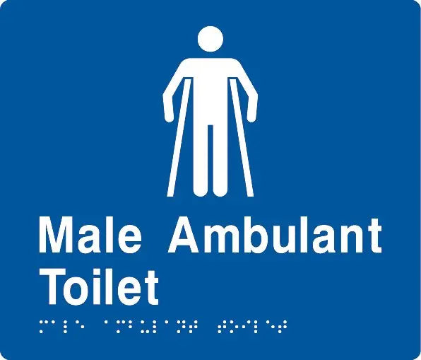 Male Braille Signage Emro