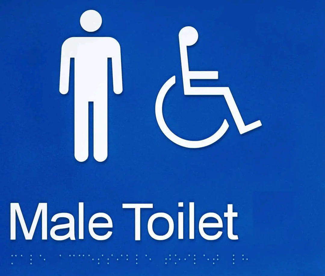 Male Braille Signage Emro