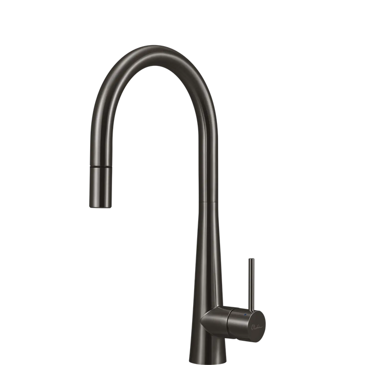 Essente 316 Stainless Steel Goose Neck Pull Out Mixer Oliveri