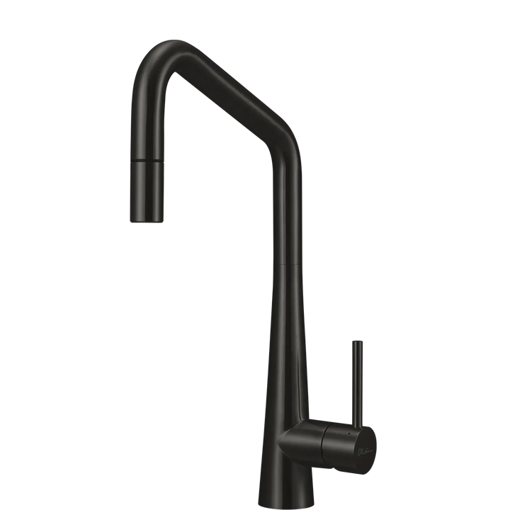 Essente 316 Stainless Steel Square Goose Neck Pull Out Mixer Oliveri