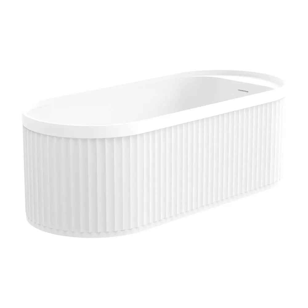 Minka Solid Surface Bath, 1700mm with overflow Fienza