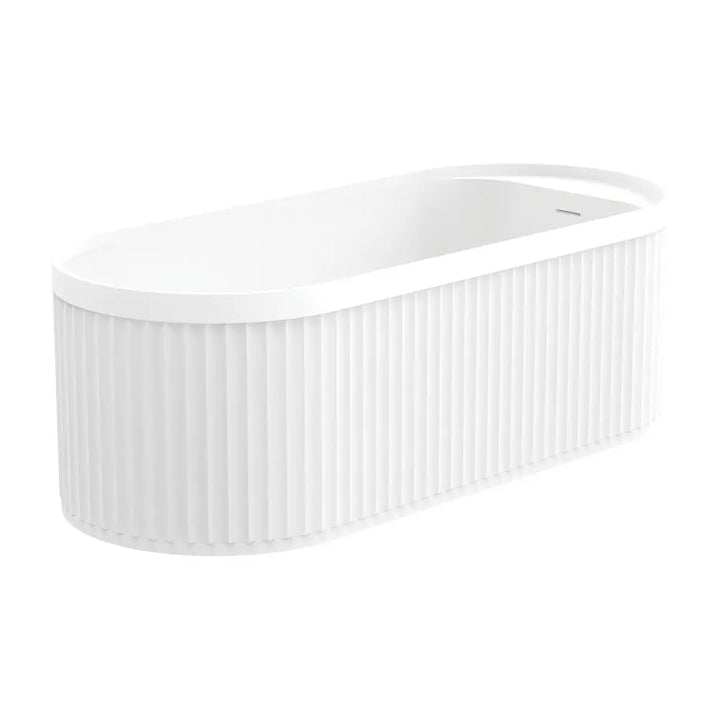 Minka Solid Surface Bath, 1700mm with overflow Fienza