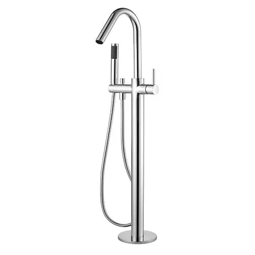 Star Freestanding Bath Mixer With Hand Shower Modern National