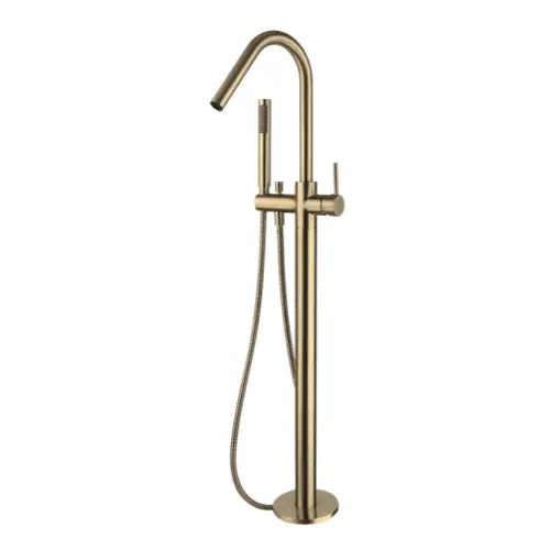 Star Freestanding Bath Mixer With Hand Shower Modern National