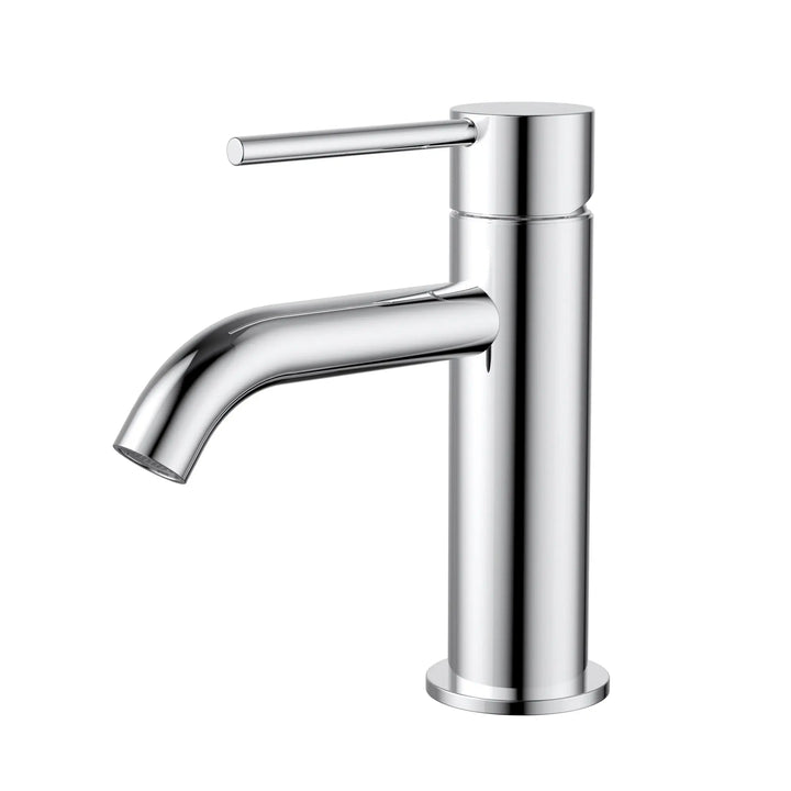 Nora Basin Mixer Curved Spout Modern National