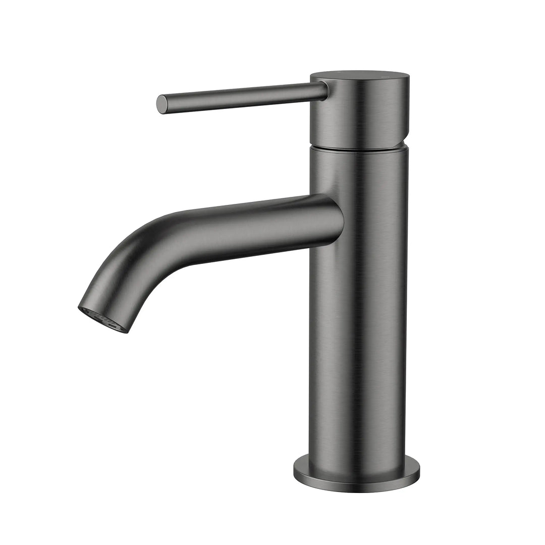 Nora Basin Mixer Curved Spout Modern National