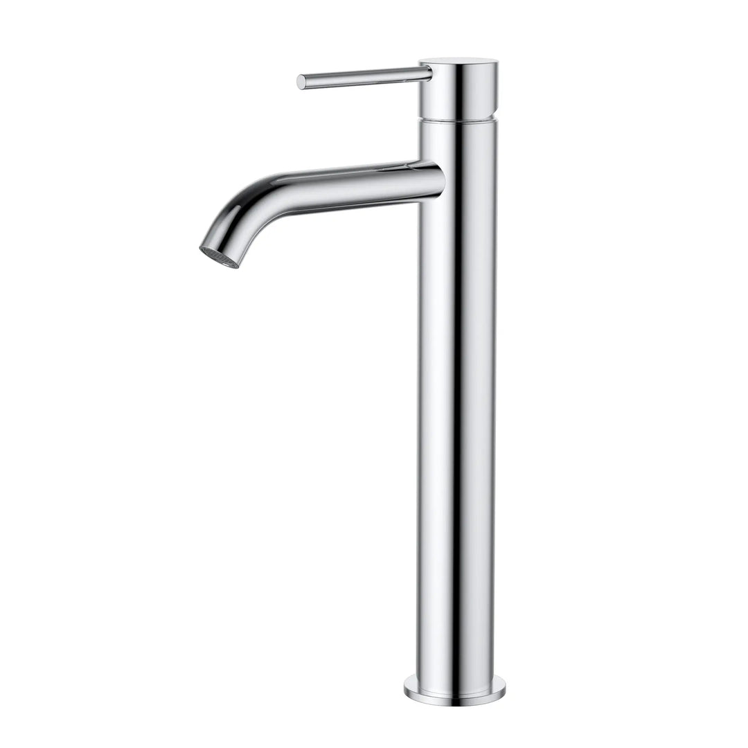 Nora High Rise Basin Mixer Curved Spout Modern National