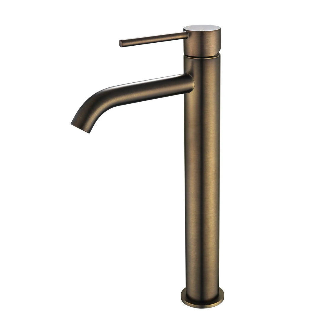 Nora High Rise Basin Mixer Curved Spout Modern National