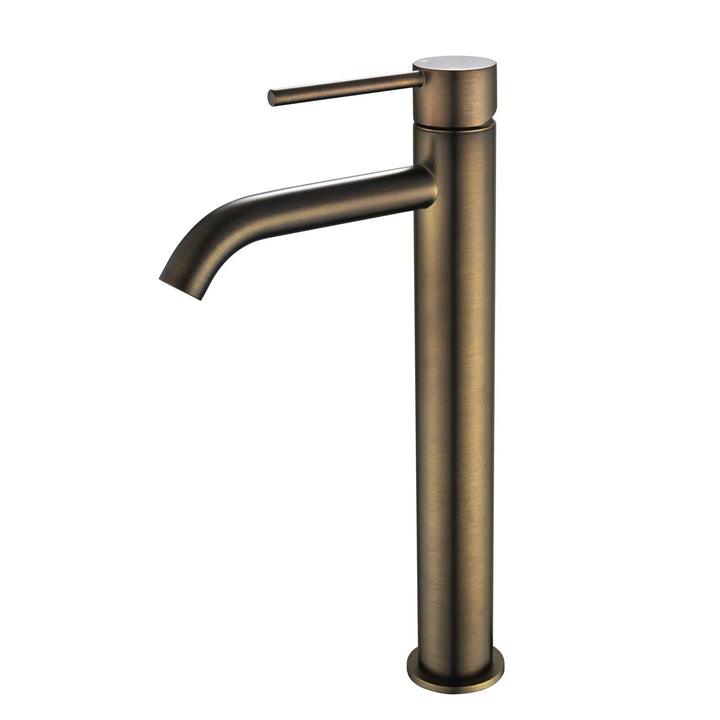 Nora High Rise Basin Mixer Curved Spout Modern National
