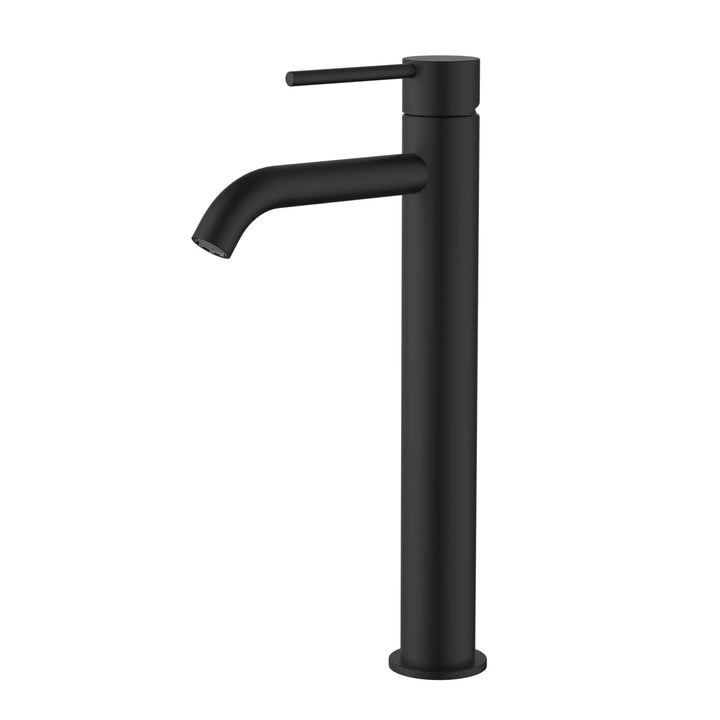 Nora High Rise Basin Mixer Curved Spout Modern National