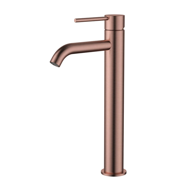 Nora High Rise Basin Mixer Curved Spout Modern National