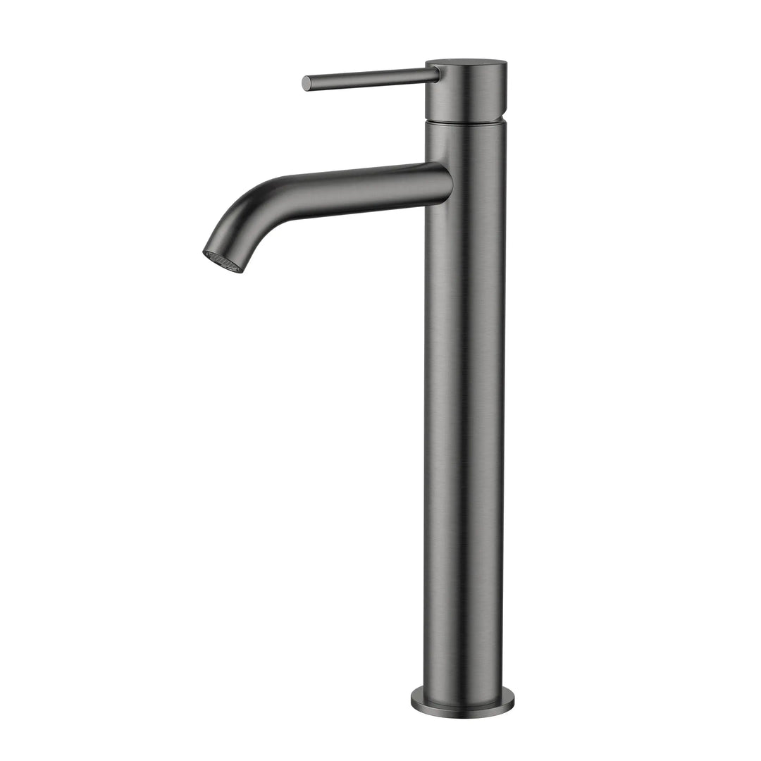 Nora High Rise Basin Mixer Curved Spout Modern National