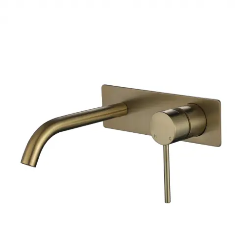 Nora Wall Basin / Bath Mixer on backplate Modern National