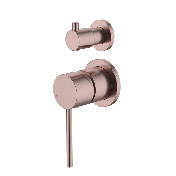Nora Shower Diverter Mixer Small Backplate Modern National