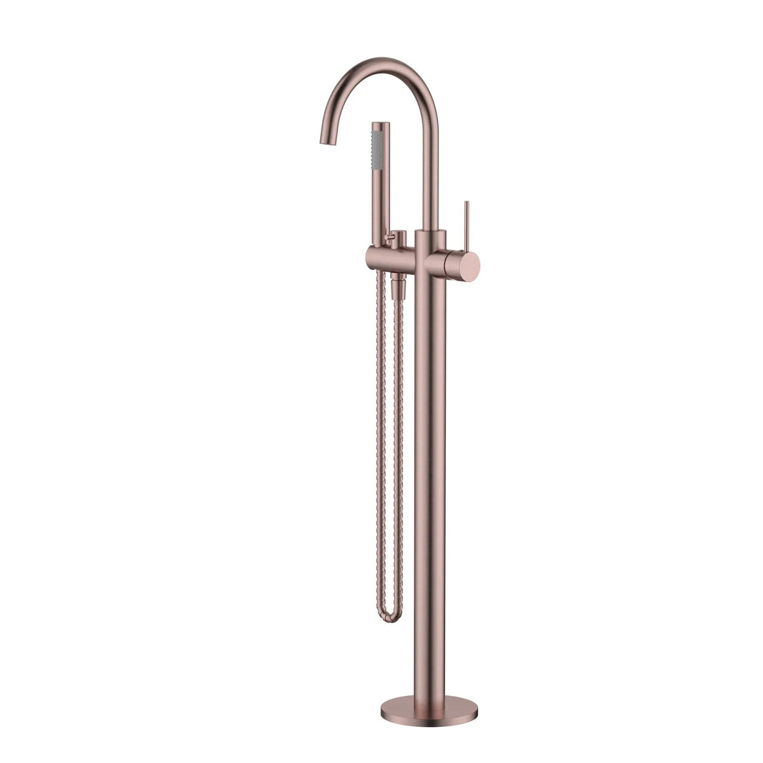 Star Freestanding Bath Mixer With Hand Shower Modern National