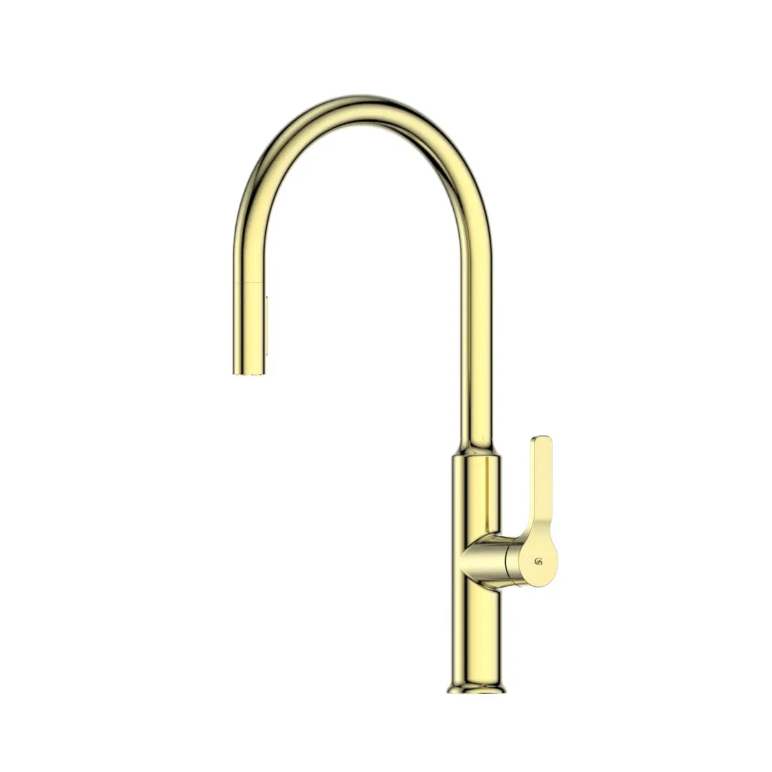 Craft Pulldown Kitchen Mixer with Kitchen Spout Greens