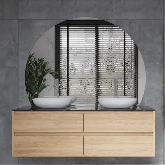 D-Shaped Polished Mirror - Demister Optional Thermogroup