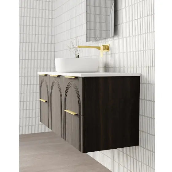 Arco Wall Hung Vanity with top and basin Marquis