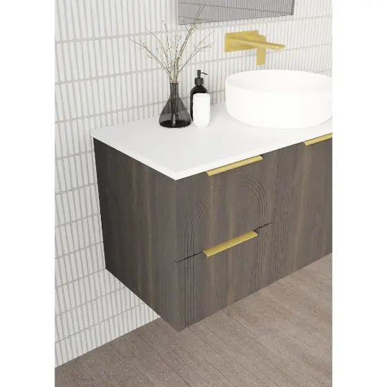 Arco Wall Hung Vanity with top and basin Marquis