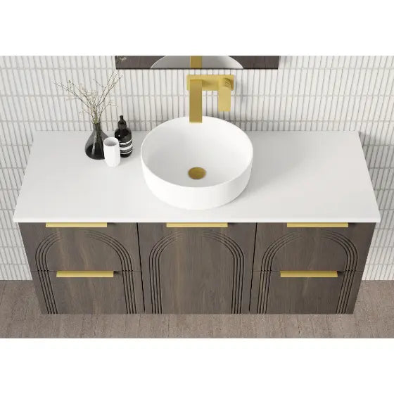 Arco Wall Hung Vanity with top and basin Marquis